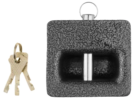 Замок навесной ЗУБР "МАСТЕР" повышенной защищенности, дисковый механизм секрета, ключ 7 PIN, 85х80мм 3720-10_z01 купить в Когалыме