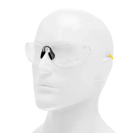 Очки защитные открытые Denzel 89198, поликарбонатные, прозрачная линза купить в Когалыме