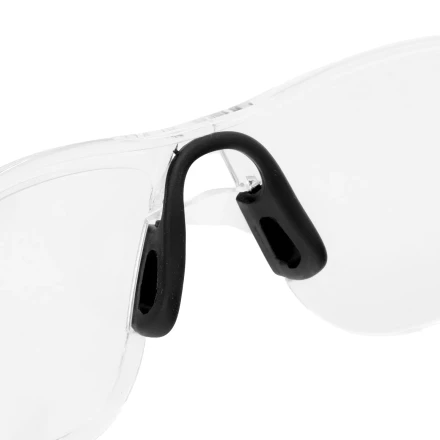 Очки защитные открытые Denzel 89198, поликарбонатные, прозрачная линза купить в Когалыме