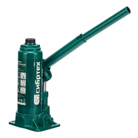 Домкрат гидравлический бутылочный Сибртех 50802, 4 т, 180-320 мм купить в Когалыме