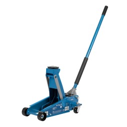 Домкрат гидравлический подкатной Stels 51139, 3 т, 120-450 мм, быстрый подъем, проф.