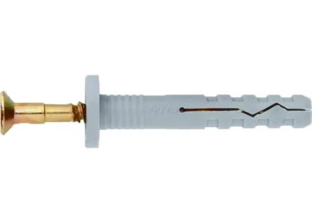 Дюбель-гвоздь полипропиленовый с цилиндрическим бортиком 8х120 мм 100 шт ШУРУПЬ 42157 купить в Когалыме