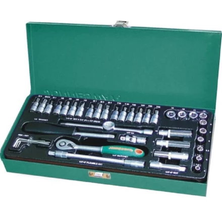 Набор головок торцевых  1/4"DR 4-13мм 41предмет Jonnesway S04Н2141S 47200 купить в Когалыме