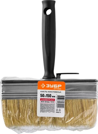 Кисть-макловица ЗУБР "ОПТИМА", светлая щетина, пластмассовый корпус, 50х150мм 01802-15 купить в Когалыме