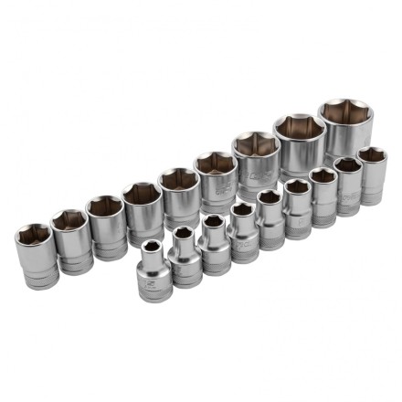 Набор инструментов 115 предметов, 120 зубьев, CrV, 1/4&quot;, 1/2&quot; Gross 14152 купить в Когалыме