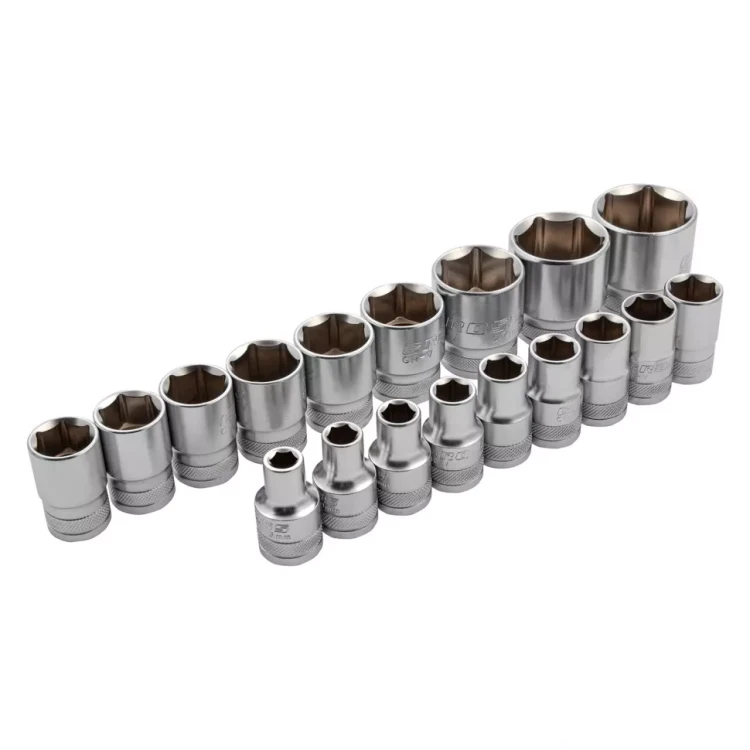 Набор инструментов 115 предметов, 120 зубьев, CrV, 1/4", 1/2" Gross 14152 купить в Когалыме