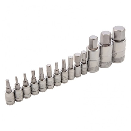Набор инструментов 115 предметов, 120 зубьев, CrV, 1/4&quot;, 1/2&quot; Gross 14152 купить в Когалыме