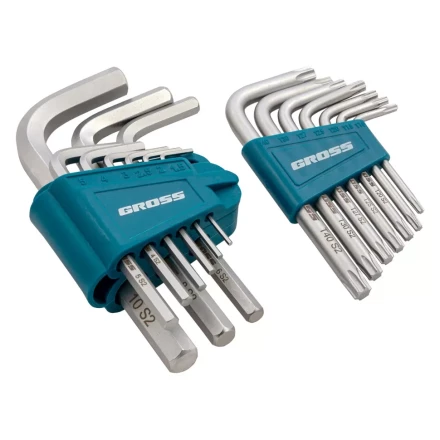 Набор инструментов 115 предметов, 120 зубьев, CrV, 1/4", 1/2" Gross 14152 купить в Когалыме