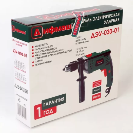 Ударная дрель Дифмаш ДЭУ-030-01 купить в Когалыме