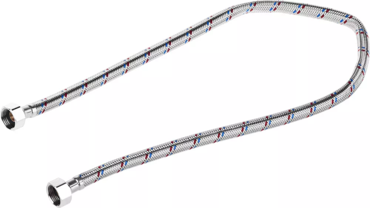 Подводка гибкая STAYER для воды, оплетка из нержавеющей стали, г/г 1/2" - 0,8м 51015-G/G-080 купить в Когалыме