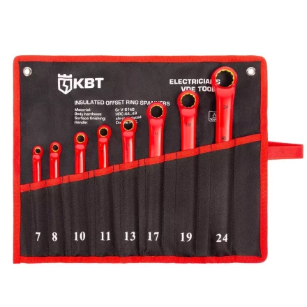 Набор накидных диэлектрических ключей КВТ НИИ-28 (10–19), 5 шт. (92330) купить в Когалыме
