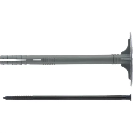 Дюбель "Гриб" для крепления утеплителя 160 мм 30 шт Сибртех 46037 купить в Когалыме