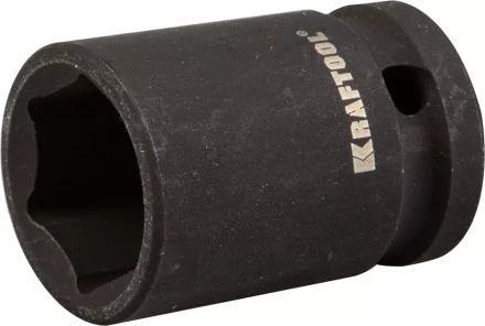 Торцовая головка KRAFTOOL "INDUSTRIE QUALITAT" ударная (1/2"), FLANK, Cr-Mo, фосфатированная, 17 мм 27940-17_z01 купить в Когалыме