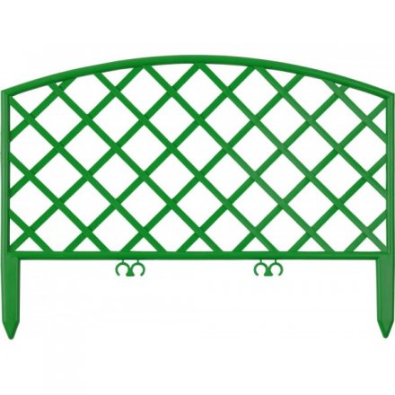 Забор декоративный GRINDA &quot;ПЛЕТЕНЬ&quot;, 24x320см, зеленый 422207-G купить в Когалыме
