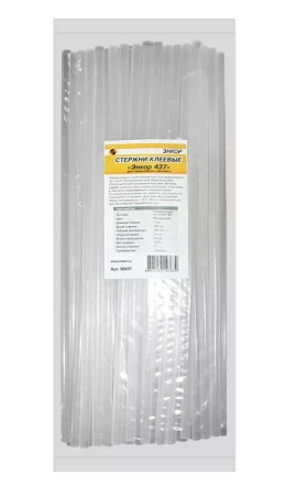 Стержень клеевой 7х300мм ЭНКОР 437 80 шт 50437 купить в Когалыме