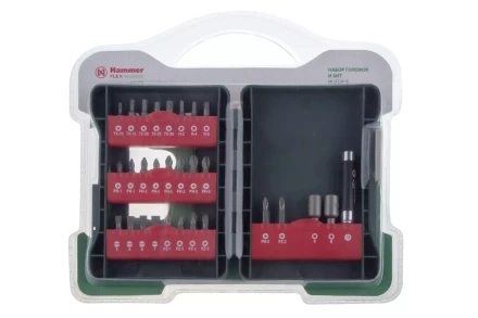 Набор бит HAMMER DR набор No19 29шт. купить в Когалыме