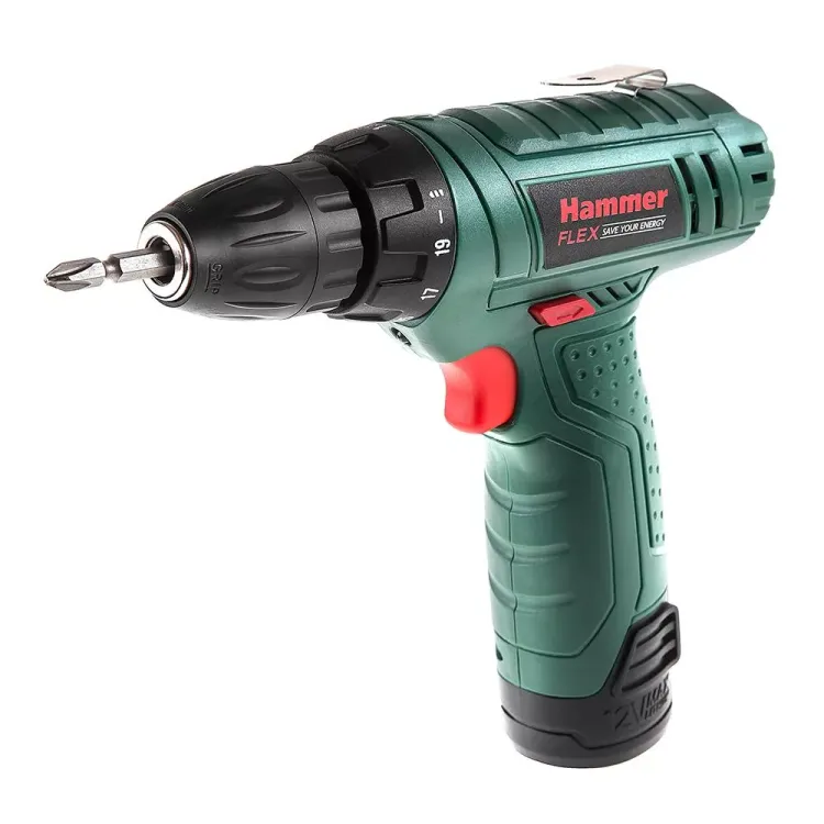 Аккумуляторная дрель Hammer Flex ACD12LE купить в Когалыме