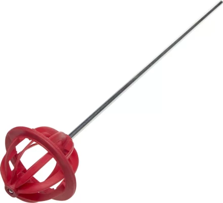 ЗУБР Глобус, 82 х 80 х 400 мм, d 6 мм, пластмассовый, миксер для красок (06006-82-40) купить в Когалыме