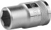 Торцовая головка KRAFTOOL &quot;INDUSTRIE QUALITAT&quot;, Cr-V, FLANK, хромосатинированная, 1/2&quot;, 13 мм 27805-13_z01 купить в Когалыме
