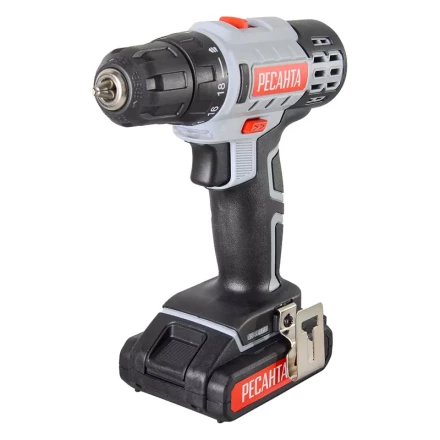 Дрель-шуруповерт аккумуляторная Ресанта ДА-50Л2-18А 75/14/9 купить в Когалыме
