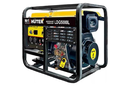 Электрогенератор дизельный LDG 5000L Huter 64/2/11 купить в Когалыме