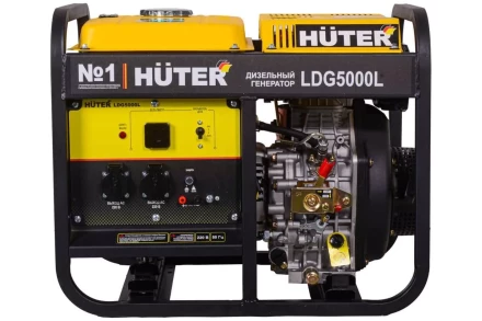 Электрогенератор дизельный LDG 5000L Huter 64/2/11 купить в Когалыме