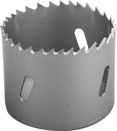 Коронка ЗУБР "ЭКСПЕРТ" биметаллическая, быстрорежущая сталь, глубина сверления до 38мм, d-54мм 29531-054_z01 купить в Когалыме