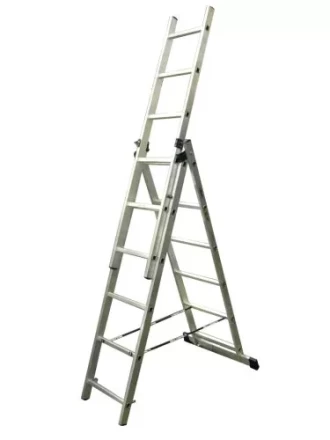 Лестница трехсекционная 3х  7 ступеней "Энкор" 69681 купить в Когалыме