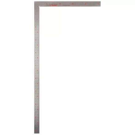 Угольник ЗУБР "ЭКСПЕРТ" столярный нерж. сталь, шкала: шаг 1 мм, гравированная, 500 х 250 мм 34350-50 купить в Когалыме