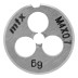 Плашка М4 х 0.7 мм, Р6М5 Matrix 770719 купить в Когалыме
