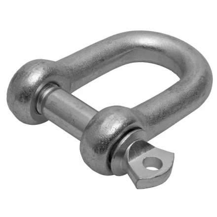 Скоба такелажная ЗУБР "МАСТЕР", тип прямой, оцинкованная, 8мм, 2 шт 304516-08 купить в Когалыме