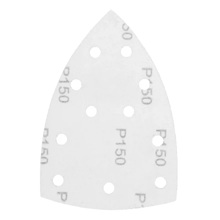 Треугольник абразивный на ворc. подложке под "липучку", перф., P 150, 150х150х100 мм, 5 шт. Denzel 738637 купить в Когалыме