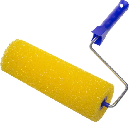 Валик "СТРУКТУРНЫЙ ПОРОЛОН" малярный в сборе, бюгель 6мм, 80x240мм, STAYER Profi 0365-24 купить в Когалыме
