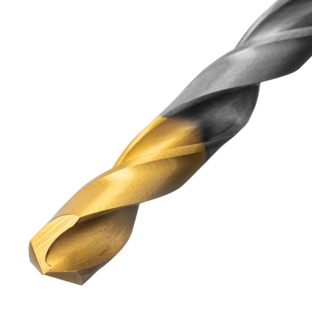 Набор сверл по металлу Denzel 723001, 1-10 мм, Р6М5-TiN, Golden Tip, 10 шт купить в Когалыме
