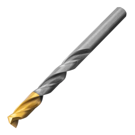 Набор сверл по металлу Denzel 723001, 1-10 мм, Р6М5-TiN, Golden Tip, 10 шт купить в Когалыме