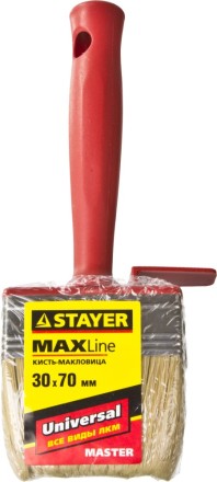 Макловица STAYER &quot;MASTER&quot; UNIVERSAL, светлая щетина, пластмассовый корпус, 3х7см 01824-07 купить в Когалыме
