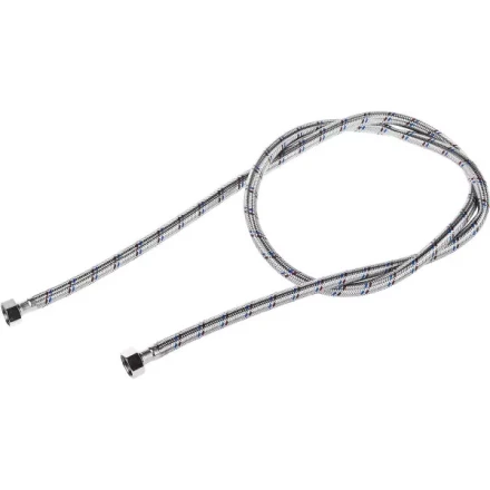 Подводка гибкая ЗУБР для воды, оплетка из нержавеющей стали, г/г 1/2" - 1,8м 51005-G/G-180 купить в Когалыме