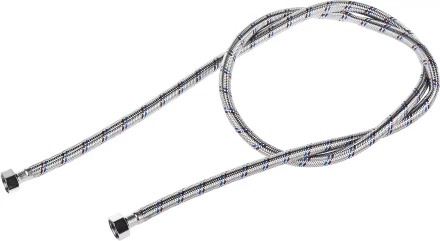 Подводка гибкая ЗУБР для воды, оплетка из нержавеющей стали, г/г 1/2" - 1,8м 51005-G/G-180 купить в Когалыме