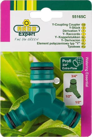 Тройник RACO "PROFI EXTRA-FLOW" (соединитель-соединитель-соединитель), 1/2"х1/2"x3/4" 4252-55165C купить в Когалыме