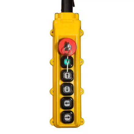 Пульт управления для талей CD (4 кнопки + пуск + аварийный бутон 380в) 1001742 купить в Когалыме