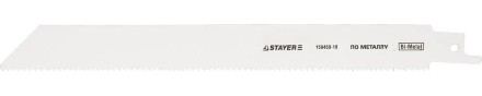 Полотно STAYER &quot;PROFI&quot; S1122EF для сабельной эл. ножовки Bi-Met, тонколистовой, профильн металл, нерж сталь, цвет мет 159459-18 купить в Когалыме