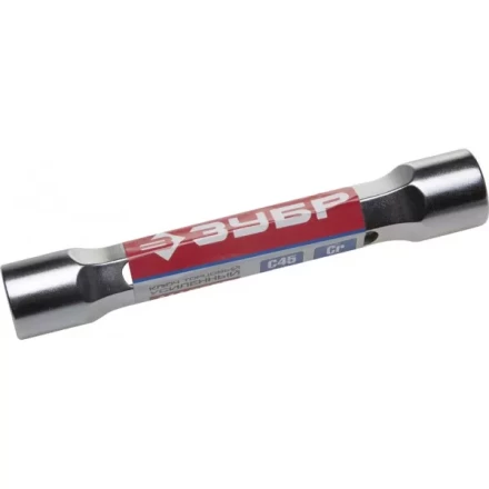 Ключ торцовый ЗУБР "МАСТЕР" двухсторонний, усиленный, шестигранный профиль, 22х24мм 27190-22-24 купить в Когалыме