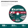 Круги отрезные абразивные, по металлу 36255-230-1.6 купить в Когалыме