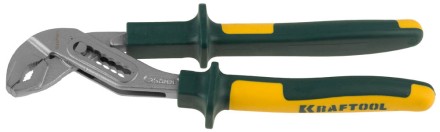 Клещи &quot;KRAFT-MAX&quot;, переставные, Cr-Mo, маслобензост двухкомп рукоятки, шарнирное соединение с повыш износост, 250мм, KRAFTOOL 22011-10-25 купить в Когалыме