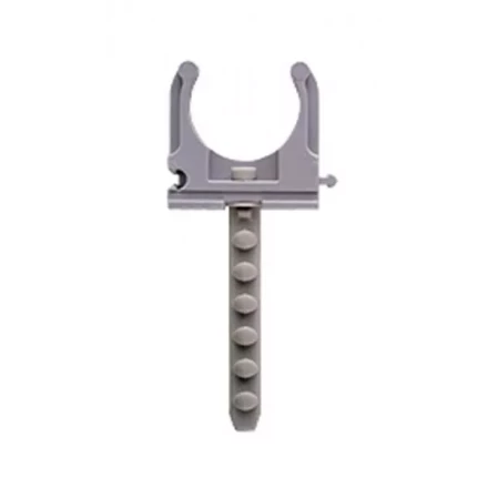 Скоба-держатель ЗУБР "МАСТЕР" для металлопластиковых труб, в комплекте с дюбелем, 25 мм, 5 шт 4-44956-25 купить в Когалыме