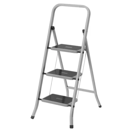 Стремянка 3 ступени с резиновыми ковриками Сибртех 97868 купить в Когалыме