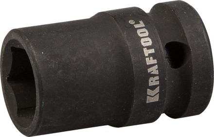 Торцовая головка KRAFTOOL &quot;INDUSTRIE QUALITAT&quot; ударная (1/2&quot;), FLANK, Cr-Mo, фосфатированная, 14 мм 27940-14_z01 купить в Когалыме