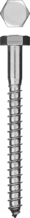 Шурупы ЗУБР &quot;МАСТЕР&quot; с шестигранной головкой, оцинкованные, 10x120мм, 20шт 4-300451-10-120 купить в Когалыме