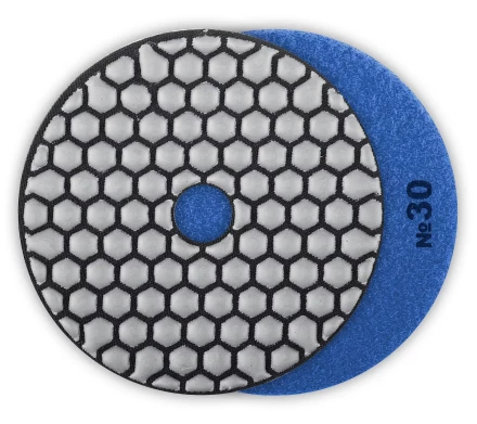 ЗУБР 100 мм, №30, сухое шлифование, алмазный гибкий шлифовальный круг АГШК, Профессионал (29868-030) купить в Когалыме