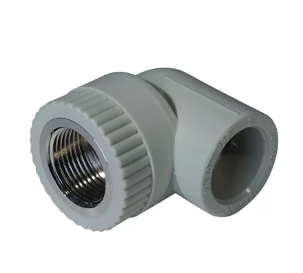 Уголок комб. PP-R ВР 32мм х1 серый (10/40) 44176 купить в Когалыме